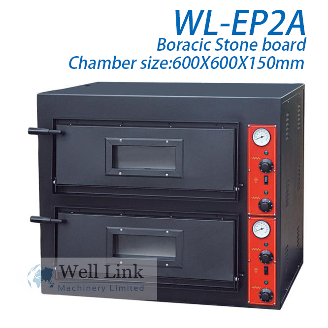 WL-EP2A Double deck Electric pizza oven