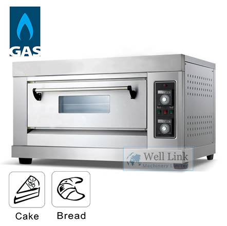 gas single deck oven