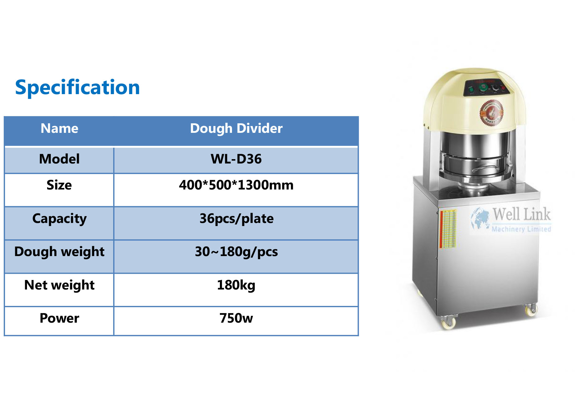 specification